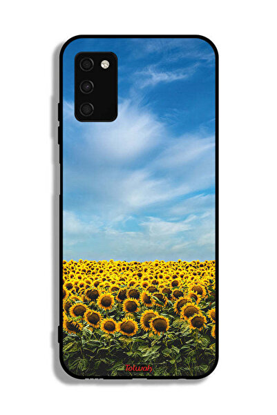 Tolwak غطاء حماية لهاتف سامسونج جالاكسي A03s - عباد الشمس تحت السماء