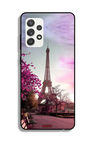 Tolwak Samsung Galaxy M32 5G Protective Case Cover Eiffel Tower