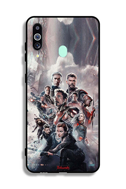 Tolwak غطاء حماية لهاتف سامسونج جالاكسي A60 من أفينجرز
