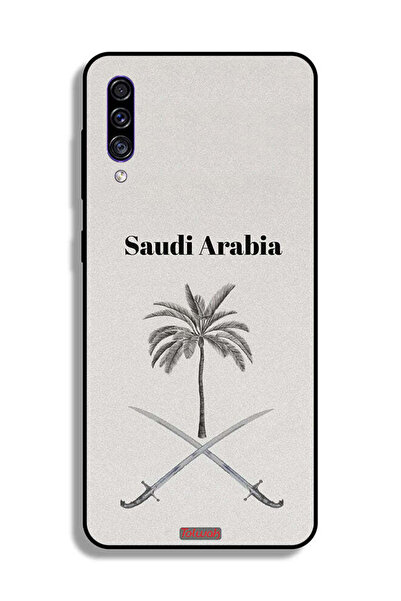 Tolwak غطاء حماية لهاتف سامسونج جالكسي A50 - لوحة فنية لعلامة المملكة العربية...