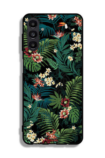 Tolwak Samsung Galaxy A13 5G Protective Case Cover Tropical Leaves