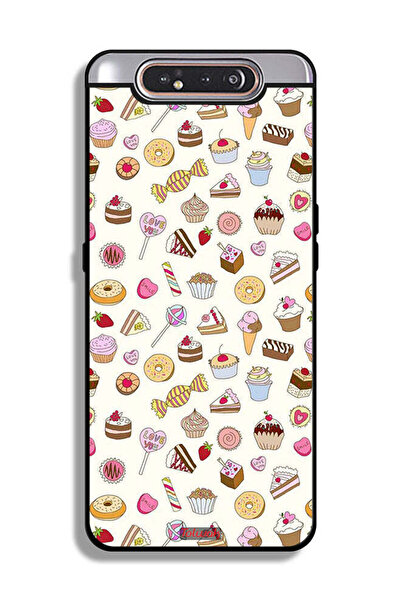 Tolwak غطاء حماية لهاتف Samsung Galaxy A80 بنمط العناصر المفضلة