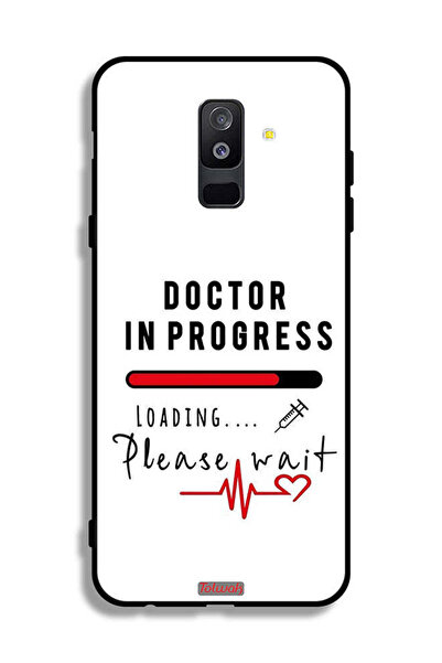Tolwak غطاء حماية لهاتف Samsung Galaxy A6 Plus (2018) - Doctor In Progress