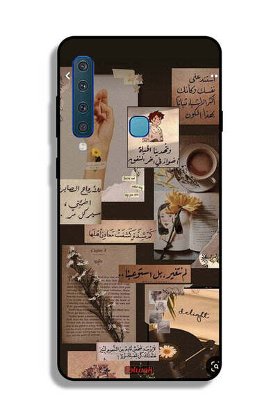Tolwak غطاء حماية لهاتف سامسونج جالكسي A9 (2018) بنقشة اقتباسات عربية عتيقة