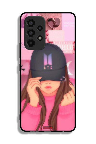 Tolwak غطاء حماية لهاتف سامسونج جالاكسي A53 5G بطبعة فتاة سناب