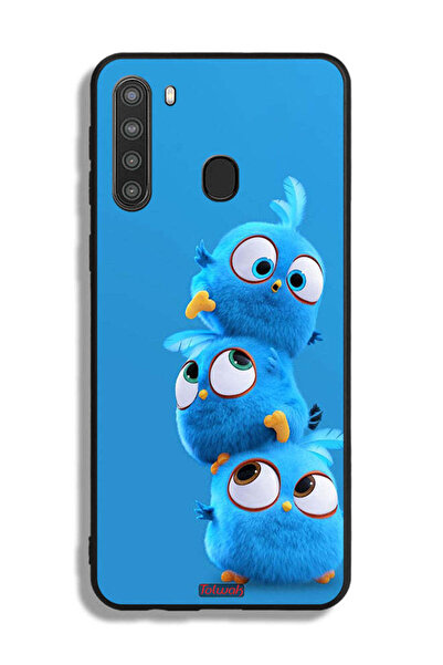 Tolwak غطاء حماية لهاتف سامسونج جالكسي A21 بنقشة طيور لطيفة