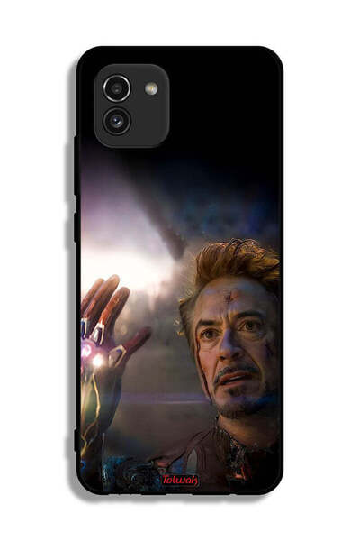 Tolwak غطاء حماية لهاتف سامسونج جالكسي A03 - أنا الرجل الحديدي