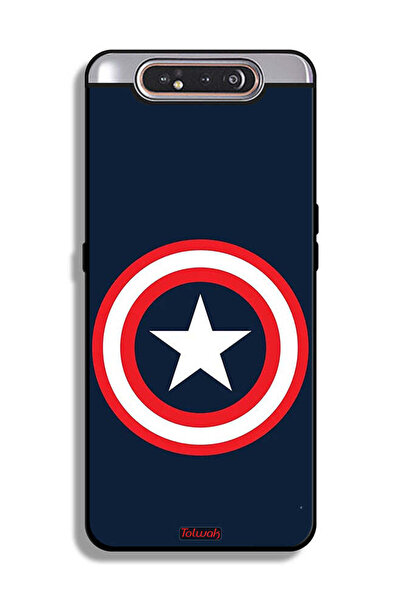 Tolwak Samsung Galaxy A80 Protective Case Cover Captain America