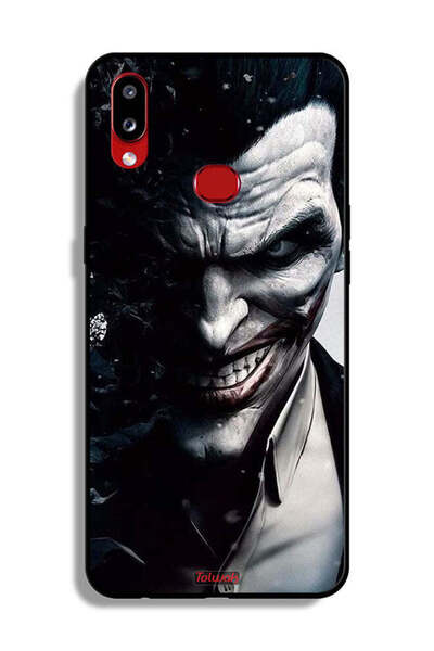 Tolwak غطاء حماية لهاتف Samsung Galaxy A10s بتصميم نصف وجه الجوكر