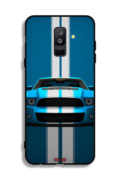 Tolwak Samsung Galaxy A6 Plus (2018) Protective Case Cover Car Abstract Art