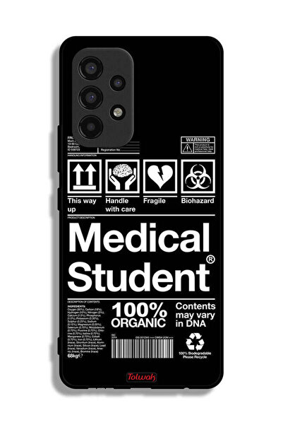 Tolwak غطاء حماية لهاتف سامسونج جالاكسي A53 5G، ملصق طالب الطب