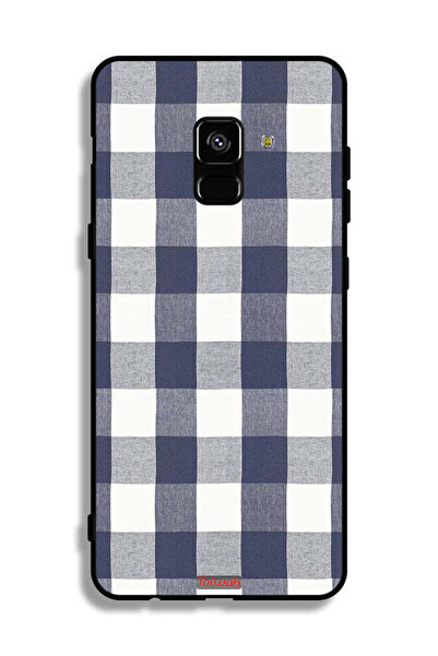 Tolwak غطاء حماية بنمط قماش لهاتف Samsung Galaxy A8 Plus (2018)