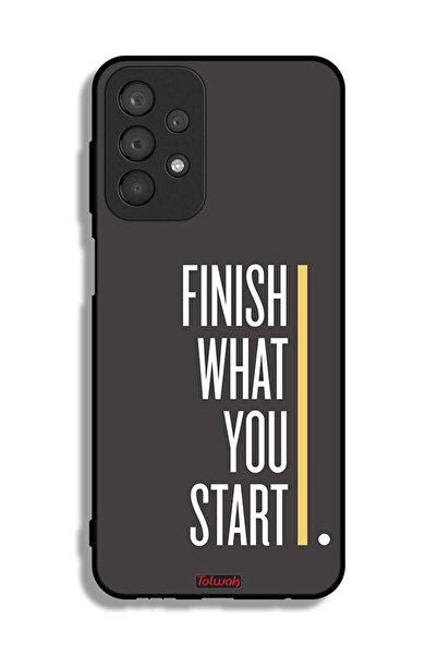 Tolwak Samsung Galaxy A23 Protective Case Cover Finish What You Start