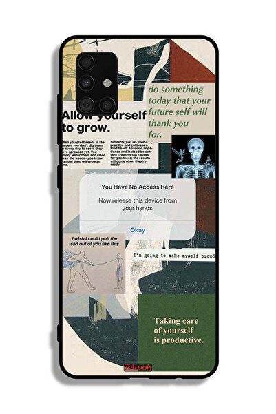 Tolwak غطاء حماية لهاتف Samsung Galaxy A51 4G اسمح لنفسك بالنمو