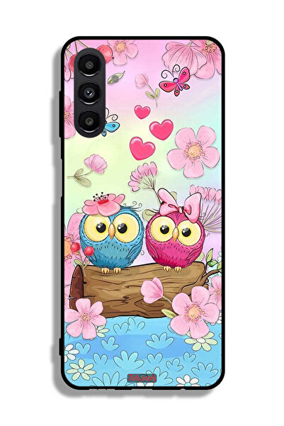 Tolwak Samsung Galaxy A13 5G Protective Case Cover Cute Owls Art