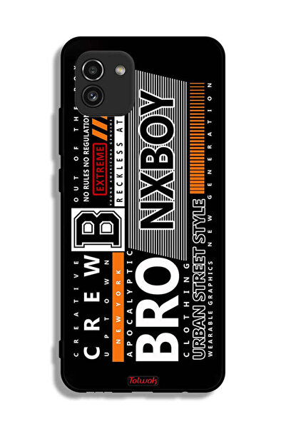 Tolwak Samsung Galaxy A03 Protective Case Cover Urban Street Style