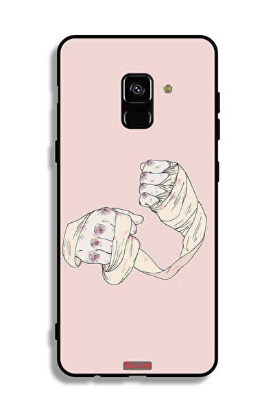 Tolwak غطاء حماية لهاتف Samsung Galaxy A8 Plus (2018) بتصميم فن المقاتل