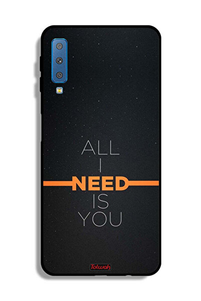 Tolwak غطاء حماية لهاتف Samsung Galaxy A7 (2018) كل ما أحتاجه هو أنت