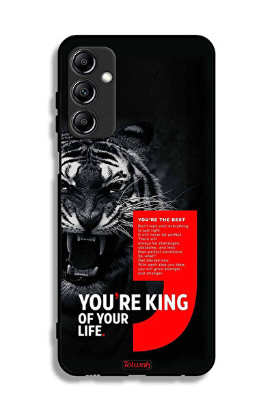 Tolwak غطاء حماية لهاتف سامسونج جالكسي A24 4G أنت ملك حياتك