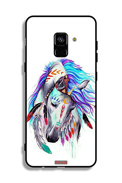 Tolwak غطاء حماية لهاتف Samsung Galaxy A8 Plus (2018) - حصان