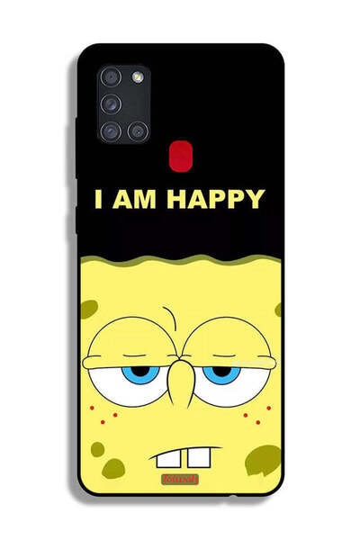 Tolwak غطاء حماية لهاتف سامسونج جالكسي A21s - أنا سعيد