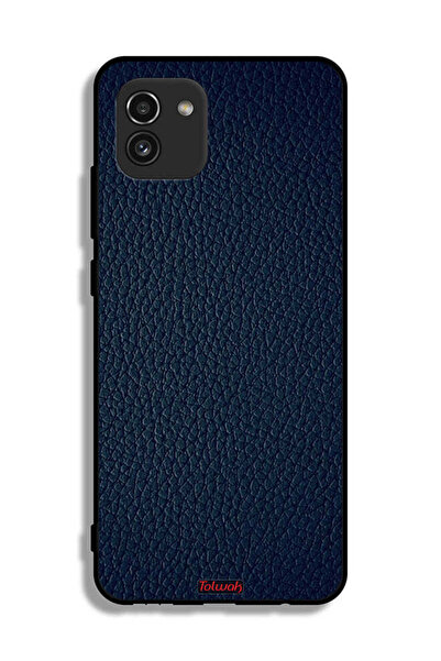 Tolwak غطاء حماية جلدي بنمط لهاتف Samsung Galaxy A03