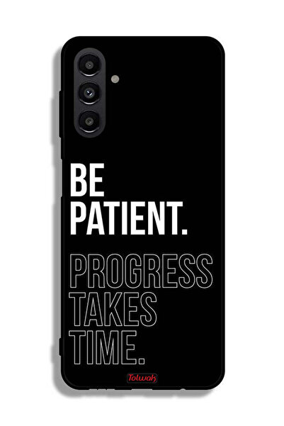 Tolwak غطاء حماية لهاتف Samsung Galaxy A13 5G كن صبورًا فالتقدم يستغرق وقتًا