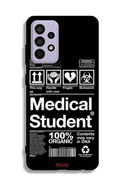 Tolwak غطاء حماية لهاتف سامسونج جالاكسي A52s 5G، ملصق طالب الطب