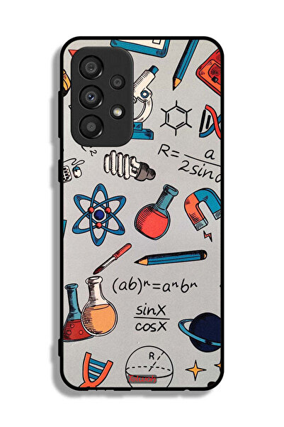 Tolwak Samsung Galaxy A33 5G Protective Case Cover Science Tags