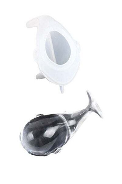 Graffiti Resin قالب سيليكون شكل حوت