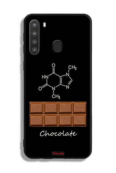 Tolwak غطاء حماية سامسونج جالكسي A21 - شوكولاتة