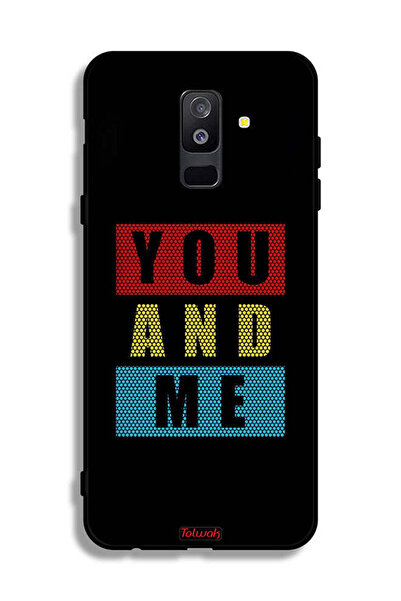 Tolwak غطاء حماية سامسونج جالكسي A6 بلس (2018) أنت وأنا