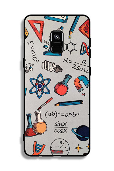 Tolwak غطاء حماية لهاتف Samsung Galaxy A8 Plus (2018) - علامات علمية