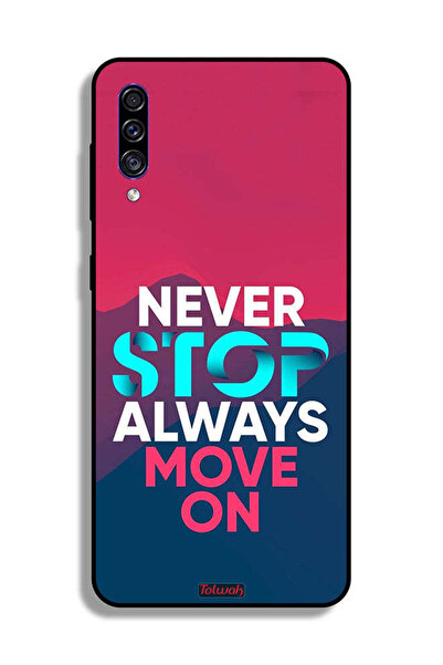 Tolwak غطاء حماية لهاتف Samsung Galaxy A50s، لا تتوقف أبدًا، تحرك دائمًا