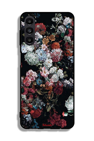 Tolwak غطاء حماية لهاتف سامسونج جالاكسي A04s بنقشة ورود عتيقة