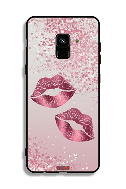 Tolwak غطاء حماية لامع بلون شفاه لهاتف Samsung Galaxy A8 Plus (2018)