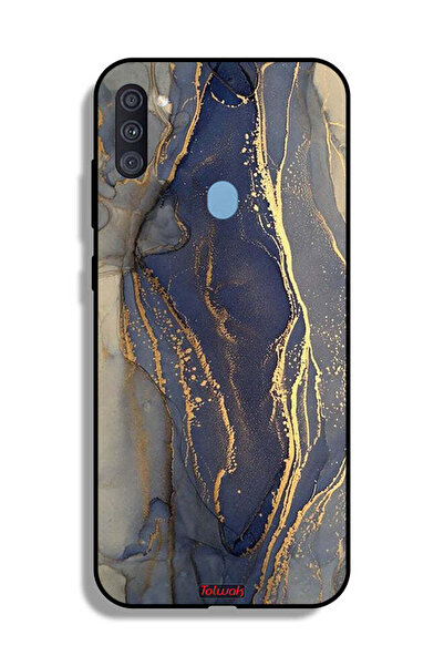 Tolwak غطاء حماية لهاتف سامسونج جالكسي A11 بنمط رخامي لامع