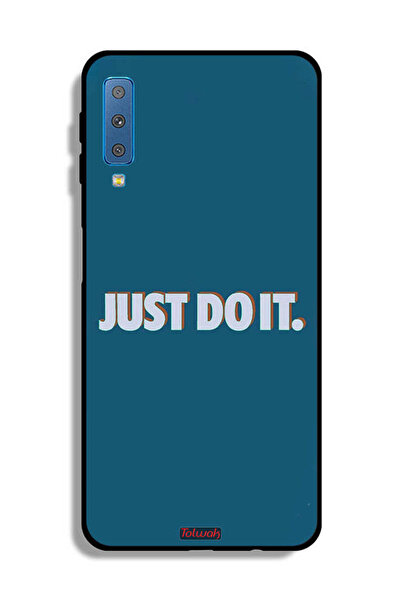 Tolwak غطاء حماية من سامسونج جالكسي A7 (2018) - Just Do It
