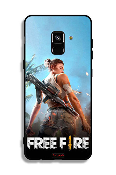 Tolwak غطاء حماية لهاتف Samsung Galaxy A8 Plus (2018) Free Fire