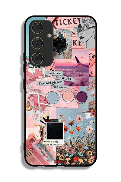 Tolwak غطاء حماية لهاتف سامسونج جالكسي A54 5G كلما أظلم الليل، كلما أشرقت النجوم