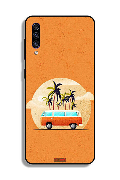 Tolwak غطاء حماية لهاتف Samsung Galaxy A50 بتصميم حافلة فنية