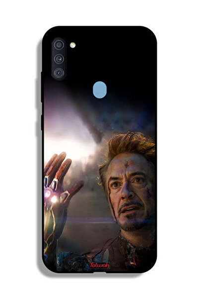Tolwak غطاء حماية لهاتف Samsung Galaxy A11 - أنا الرجل الحديدي