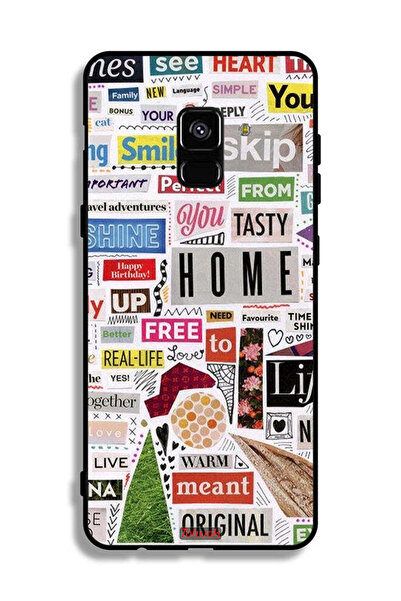 Tolwak غطاء حماية لهاتف Samsung Galaxy A8 Plus (2018) مع ملصقات أصلية