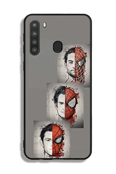 Tolwak غطاء حماية لهاتف سامسونج جالكسي A21 برسومات سبايدر مان