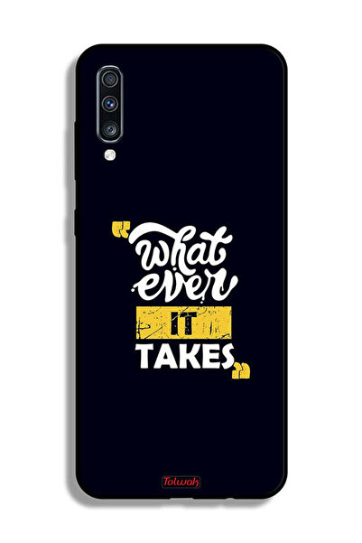 Tolwak غطاء حماية لهاتف سامسونج جالكسي A70 مهما كان الأمر