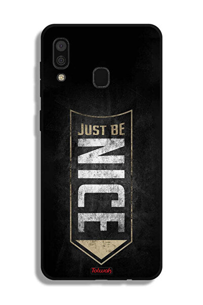 Tolwak Samsung Galaxy A30 Protective Case Cover Just Be Nice