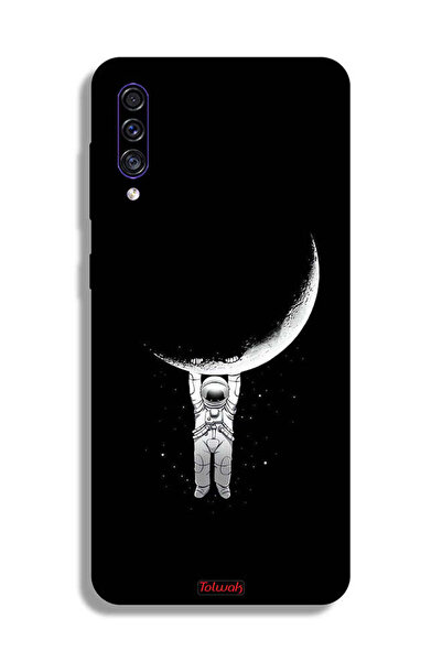 Tolwak غطاء حماية لهاتف سامسونج جالكسي A50 معلق على سطح القمر