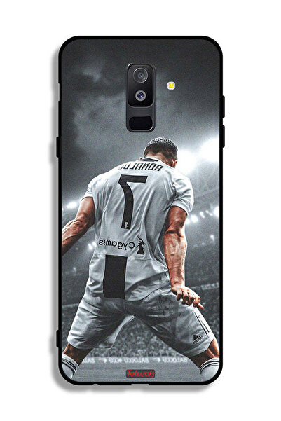 Tolwak غطاء حماية لهاتف سامسونج جالاكسي A6 بلس (2018) بطبعة احتفال كريستيانو ...