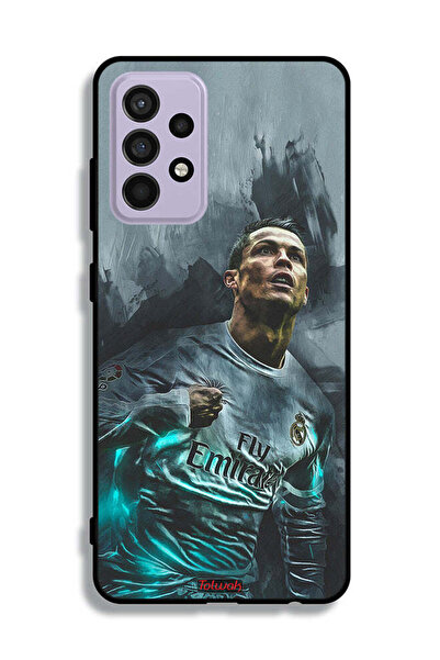 Tolwak غطاء حماية لهاتف سامسونج جالكسي A52 برسومات كريستيانو رونالدو