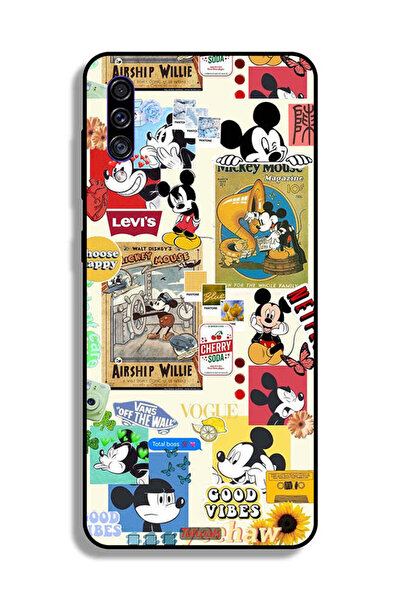 Tolwak غطاء حماية لهاتف سامسونج جالكسي A50 - اختر السعادة والملصقات